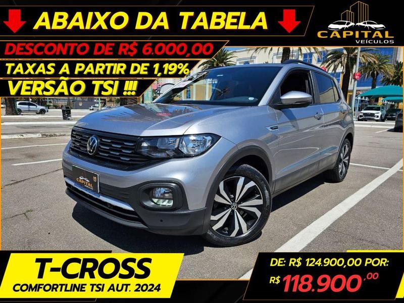 VOLKSWAGEN T CROSS COMFORTLINE TSI AT