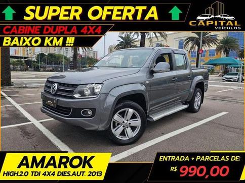 VOLKSWAGEN AMAROK 2.0 HIGHLINE 4X4 CD 16V TURBO INTERCOOLER DIESEL 4P AUT
