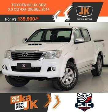TOYOTA HILUX CD 4X4 SRV 3.0