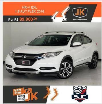 HONDA HR-V EXL 1.8 16V SOHC I-VTEC FLEXONE AUT.